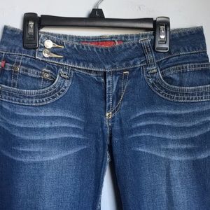 YMI Low Rise Flare Jeans Size 1